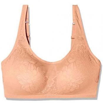 Sujetador Triángulo sin Aro Fit Smart Beige para Mujeres