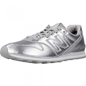 New Balance WL996ALS, Trail Running Shoe Womens, Plateado, 32 EU