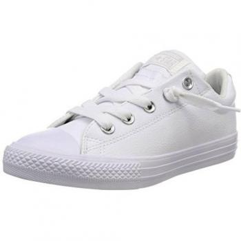 Converse CTAS Street Slip, Zapatillas de Deporte Unisex niños, Blanco