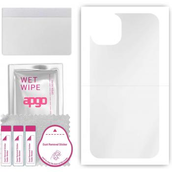 Sticker Protector Ultra Transparente para la Parte Trasera Compatible con Apple iPhone 15, Película Hidrogel Flexible de TPU Suave con Posicionamiento