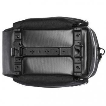 Vaude Bike Alforja Silkroad Plus Negra, alforja para bicicleta, color negro, capacidad de 25 litros, sistema de fijación Quick Release, material resistente al agua y a la abrasión, reflectores para mayor visibilidad,