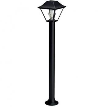 Philips myGarden Alpenglow - Sobremuro, iluminación exterior, bombilla no incluida, casquillo E27, aluminio, color negro