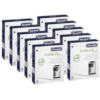 Pack Ahorro 10 Unidades DeLonghi EcoDecalk Descalcificante (2 x 100 ml) para Máquinas de Café