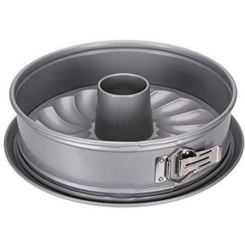 Molde Desmontable de 26 cm con Fondo Plano y Rizado, Antiadherente, We Love Baking