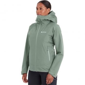 Montane Spirit Women's Waterproof Gore-Tex Jacket, UK 10 Eucalyptus