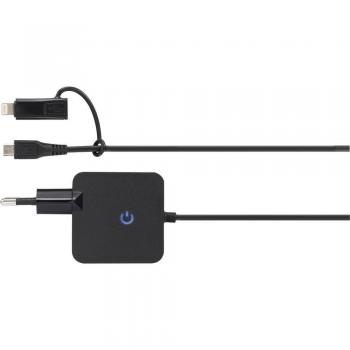 VOLTCRAFT iPad/iPhone/iPod cargador Steckdose SPAS-2400/LC+MU Ausgangsstrom