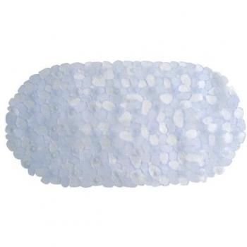 ALFOMBRA DE BAÑO PIEDRAS TRANSPARENTE 69X36