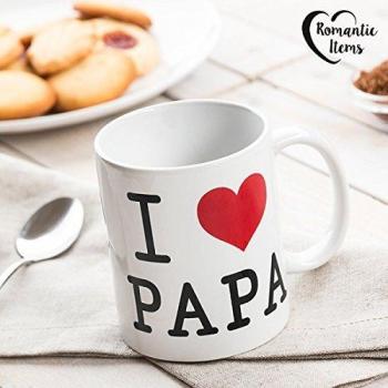Taza Mug I love Papa 10x8