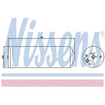 Filtro deshidratante NISSENS 95065 para aire acondicionado