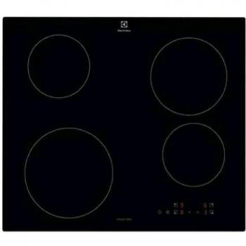 Electrolux Piano Cottura a Induzione 60 cm, 4 Zone, Comandi SliderTouch, Vetroceramica Negra - Serie 300 EIB60424CK