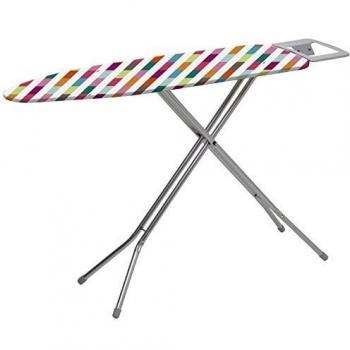 Rayen Mesa de Planchar, 113 x 34 cm, Metal, Diseño Rayas, 34x5.5x142 cm