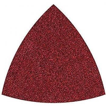 wolfcraft 5886000 5886000-5 Hojas de esmerilar Adhesivas, para Madera, Grano 80,120, Set de 5 Piezas