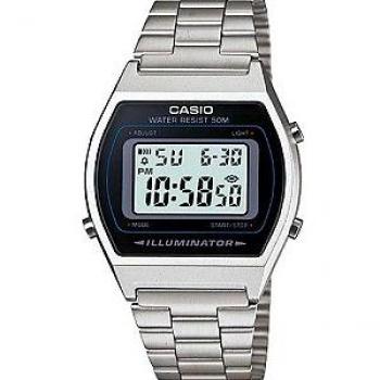 Casio Vintage Digital Unisex Watch Stainless Steel Quartz A100WE-7BDF-SC