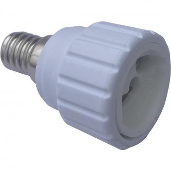 Adaptador casquillo E14-GU10 Zenitech 140797