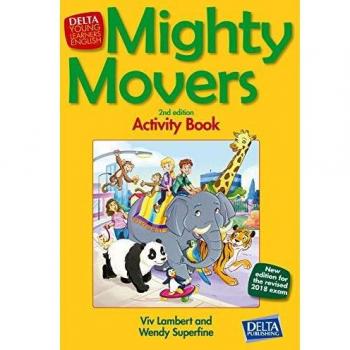 Cuaderno de Actividades Mighty Movers Segunda Edición para Jóvenes Aprendices de Inglés
