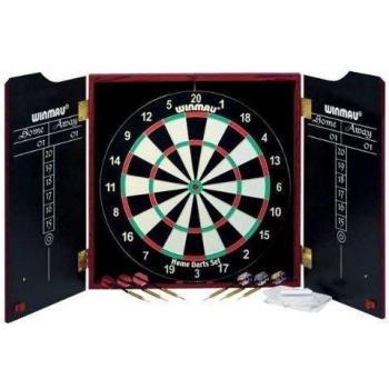 Winmau Dartboard, Cabinet and Darts. by Winmau
