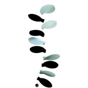 FLENSTED - Flensted Mobile Turning Leaves black and white