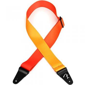 Fender 2 Ombre Nylon Guitar Strap - Tequila Sunrise