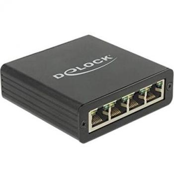 Adaptador DeLOCK 62966 USB 3.0 a 4 x Gigabit LAN RJ45