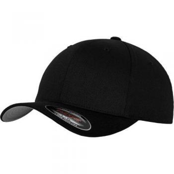 Flexfit Wooly Combed Cap Black