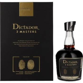 Estuche Ron Dictador 2 Masters Ximénez Spinola 1976