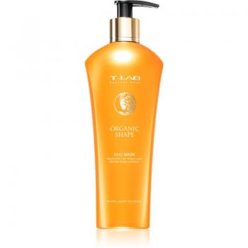T-LAB PROFESSIONAL - Organic Shape Duo Mascarillas para el cabello 300 ml unisex, incluye mascarella hidratante para cabello ondulado y rizado
