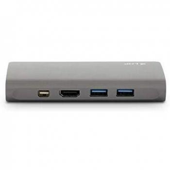 Dock de Viaje USB-C 4K de 9 Puertos - Gris Espacial