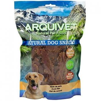 Arquivet Filete de Pato - 1kg - Natural Dog Snacks - Snacks Perros - 100% Natural - chuches Perros - premios Perros - golosinas Perros - Snacks Naturales - Producto Light