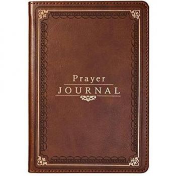 Prayer Journal Lux-Leather W/ Scripture/Prayers