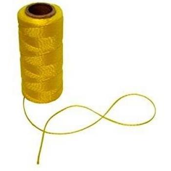 Cuerda de albañil - ø 1.2 mm - longitud 100 m - color amarillo