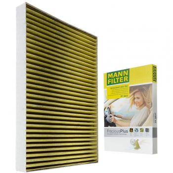 Original MANN-FILTER Interior Filter FP 3037 – FreciousPlus biofunctional pollen filter – For passenger cars