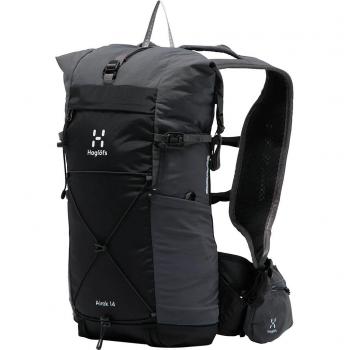 Mochila Haglöfs L.I.M Airak 14L negra y gris oscuro
