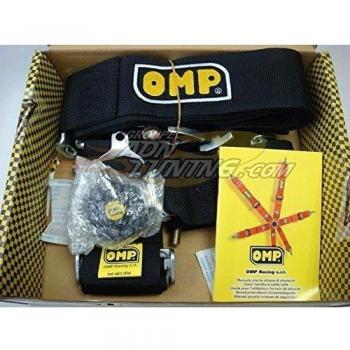 Omp OMPDA801F71 4 Puntos Arnes Racing Omp Negro Homolog. Fia 8854/98