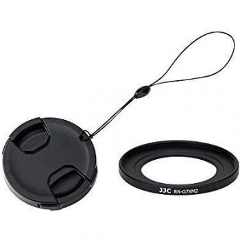 Anillo adaptador para filtros y tapa de lente para Canon PowerShot G5X, G7X y G7X Mark II