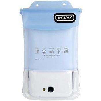 DiCAPac WP-C20i Funda de la Carcasa a prueba de agua para 4.7 pulgadas Smartphone - Azul
