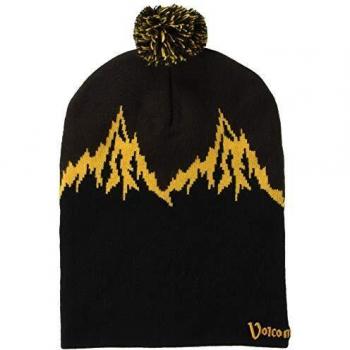 Volcom - Gorro de nieve para hombre - Negro - talla única
