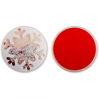 Muvit Life Red Snowflake Sticker