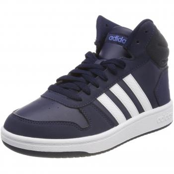 Adidas Hoops Mid 2.0 K, Zapatillas de Deporte Unisex niño, Azul
