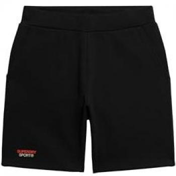 Pantalón corto deportivo Superdry Sport Tech Logo para hombre en color negro