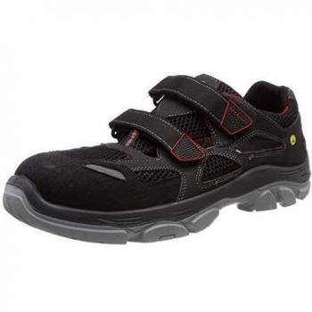 Sandalia de Seguridad Stabilus THILO AIR S1 ESD Talla 40 Negro/Rojo Textil/Malla