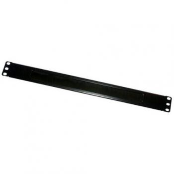 Accesorio para Rack MCL 9A/BS-01 con Pasacables a Cepillo - 1U, Color Negro