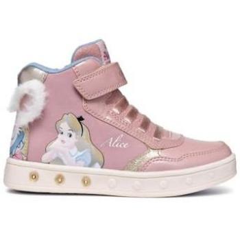 Geox Skylin Junior Deportivas Para Chica Rosa Claro/Platino J468WG Alicia Rose (34)