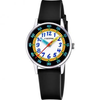 Reloj Infantil Calypso K5826/6 Digital con Correa de Caucho Blanco