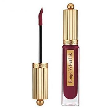 Bourjois Paris Rouge Velvet Ink Liquid Lipstick 3.5 ml, Shade 11 Raisin Terdit, Matte Finish