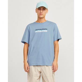 JACK&JONES - Camiseta de hombre en manga corta con print central