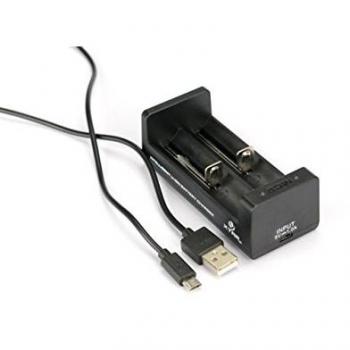 Cargador USB para Baterías Li-Ion XTAR MC2, 2 Ranuras, Compatible con Formatos de 14500 a 26650