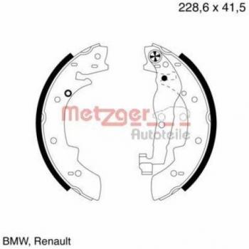 Kit de zapatas de freno METZGER MG 400