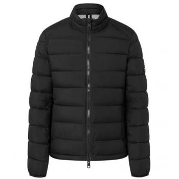 Chaqueta Ecoalf New Beret Negra S - Casual, Manga Larga, Poliéster Reciclado, Sostenible