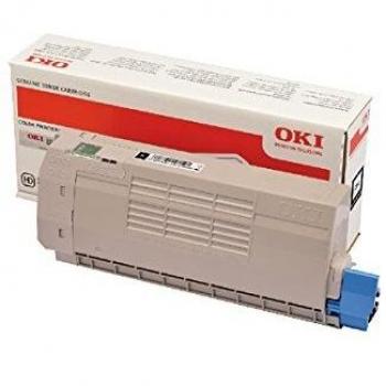 OKI 46507616 - Cartucho de tóner, standard, color negro