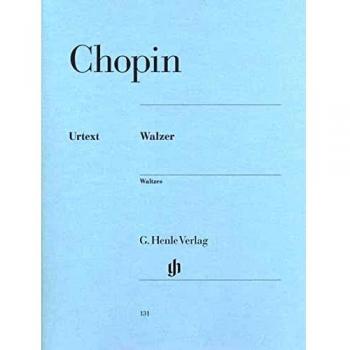 Partitura para Piano de Frederic Chopin: Valses - Edición Urtext HN131